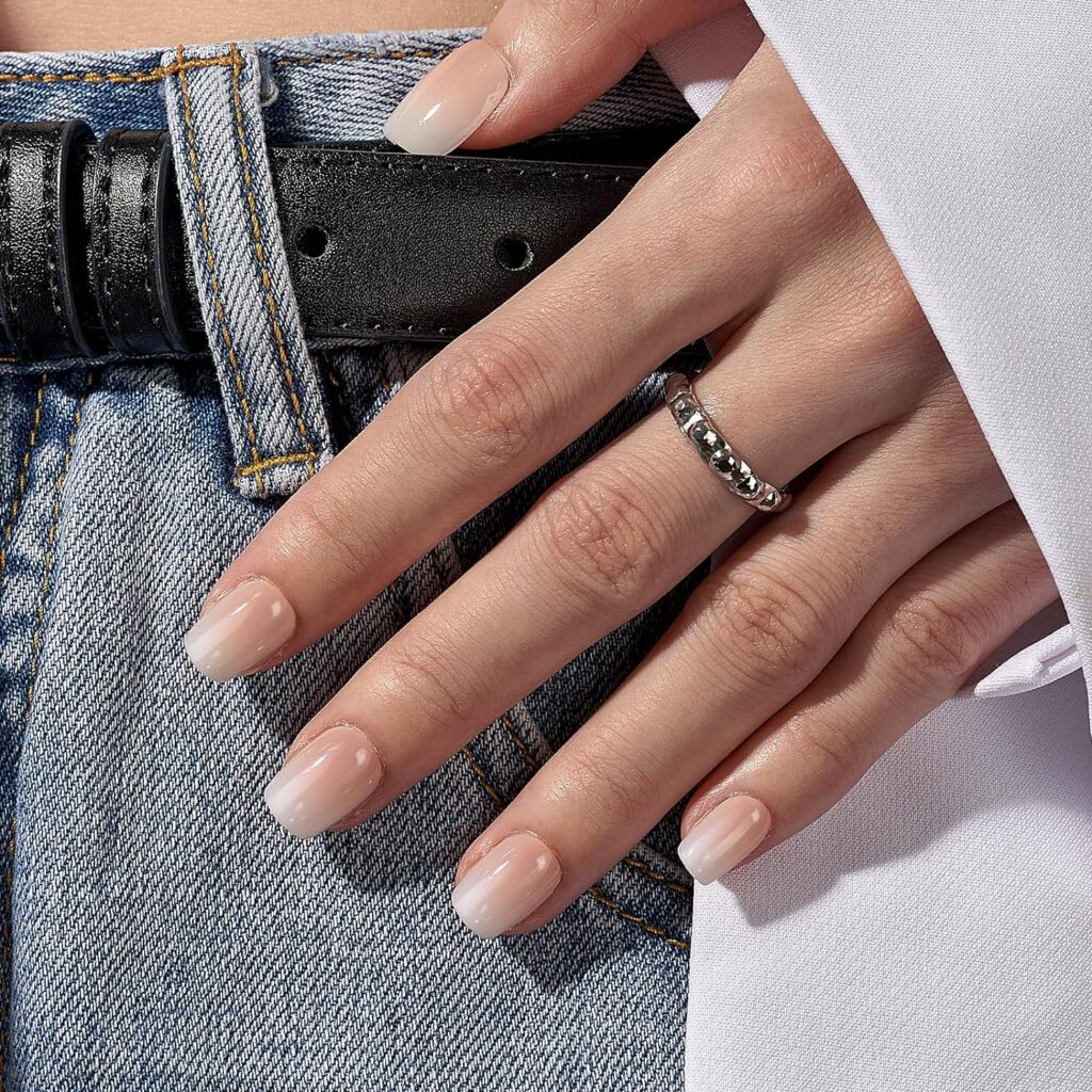 BTArtbox Square Ombre Press On Nails