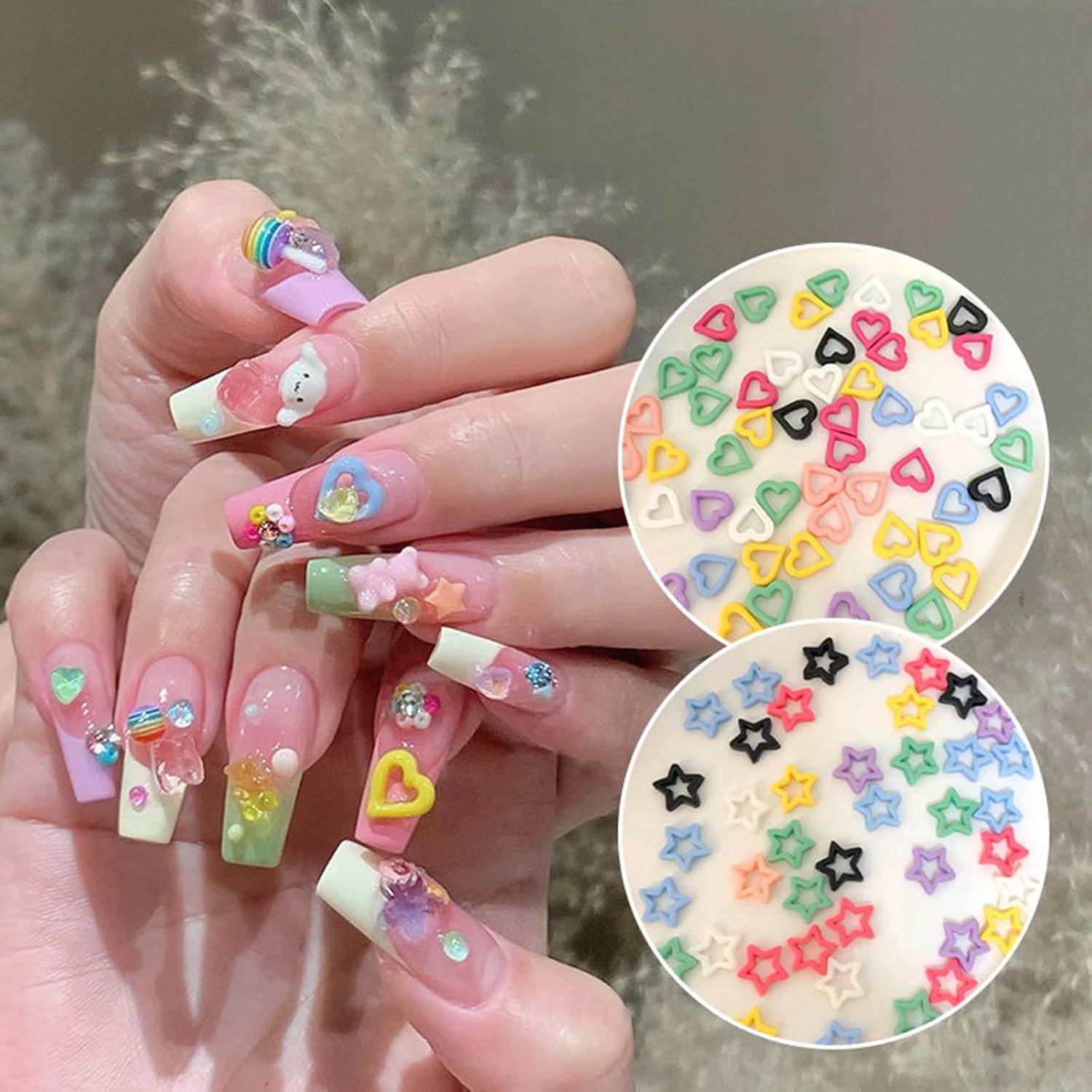 Star Nail Art Charms