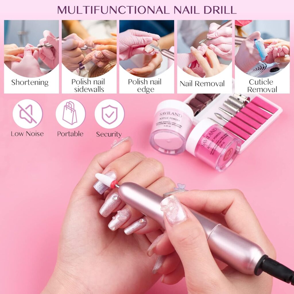 Nail care in Beaumont: SAVILAND Acrylic Nail Kit