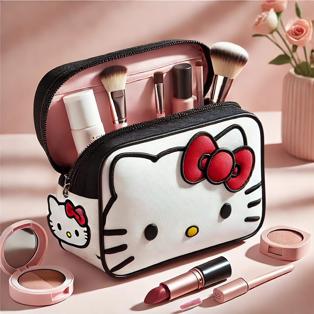 Hello Kitty cosmetics bag