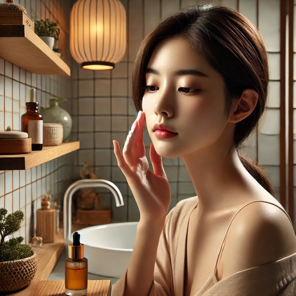 Japanese skincare routine